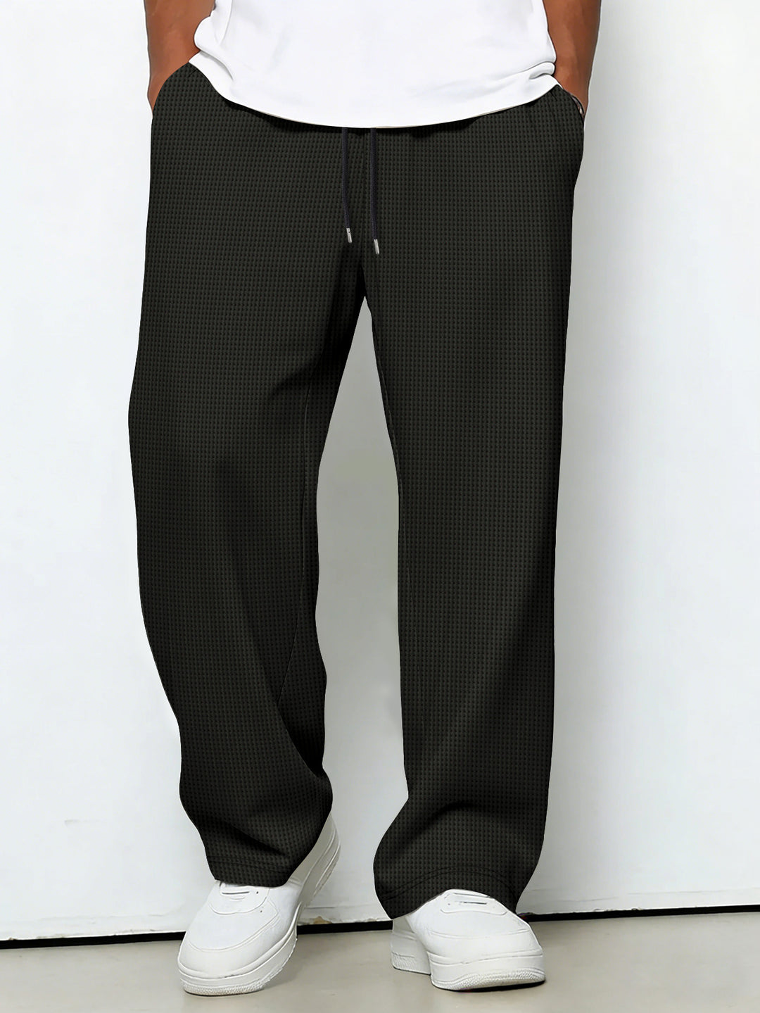 Herren nan lockere Jogginghose mit Kordelzug und seitlichen Eingrifftaschen EB