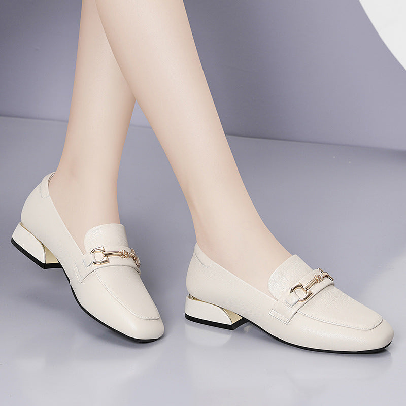 Damen Ballerinas mit modischem Schnallen-Detail EB