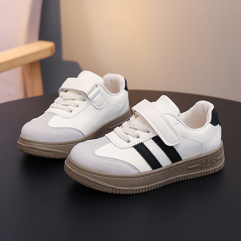 Damen Sportliche Sneakers mit praktischem Klettverschluss und atmungsaktiver Sohle EB