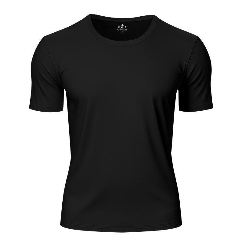 Herren nan leichtes Kurzarm-Funktionsshirt mit Rundhalsausschnitt schnelltrocknendem Stretchgewebe und flachen Nähten EB