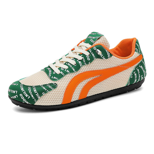 Damen Sportliche Sneakers mit atmungsaktiven Mesh-Obermaterial und rutschfester Sohle EB