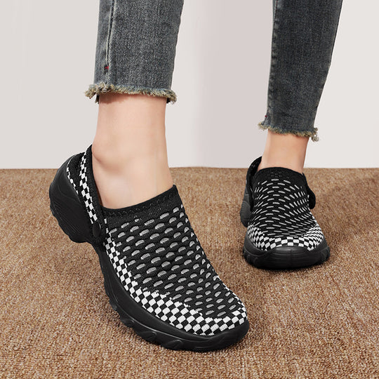 Damen Atmungsaktive und bequeme Clogs EB