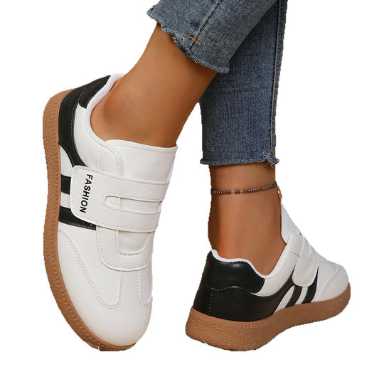 Damen Sneakers mit praktischem Klettverschluss und modischem Design EB