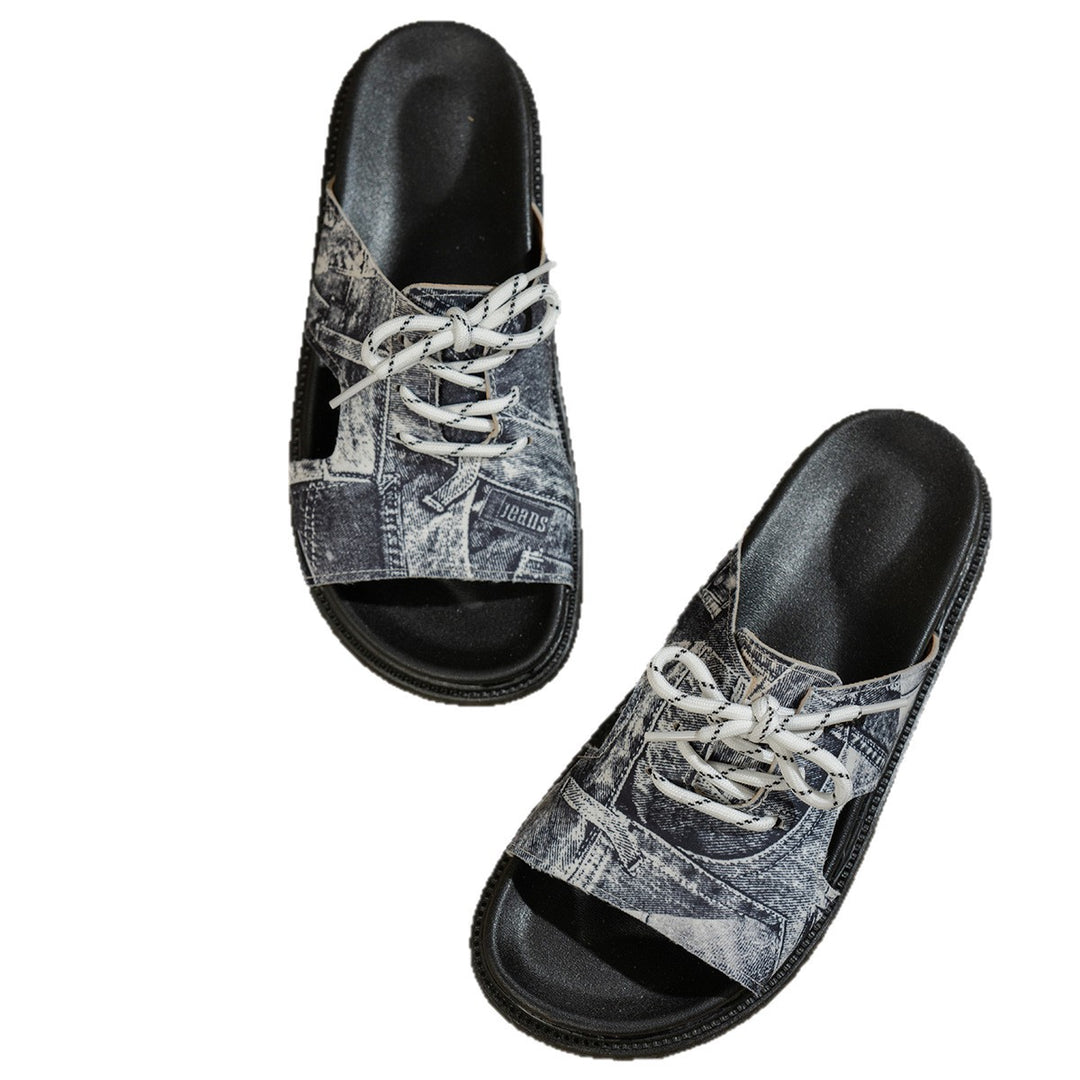 Damen Sandalen mit unterstützendem Fußbett und atmungsaktiver Obermaterialstruktur EB