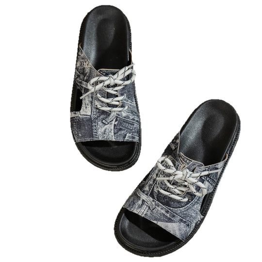 Damen Sandalen mit unterstützendem Fußbett und atmungsaktiver Obermaterialstruktur EB