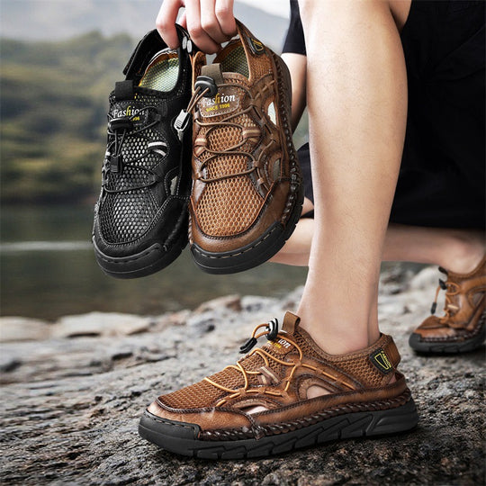 Herren Atmungsaktive Freizeitsandalen mit innovativem Schnellschnürsystem EB