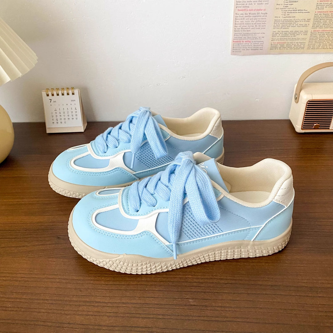Damen Komfortable Sneakers mit atmungsaktiver Mesh-Oberfläche und rutschfester Sohle EB