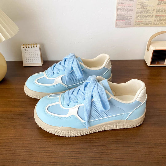 Damen Sneaker mit atmungsaktivem Obermaterial und stylishen Akzenten EB