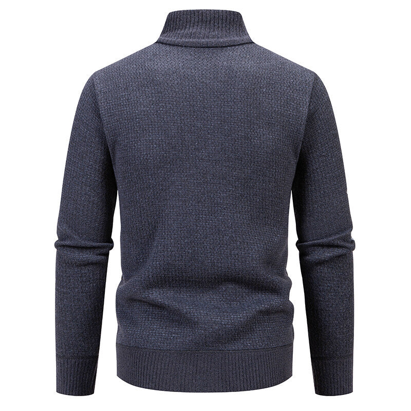 Herren Steppjacke mit hohem Kragen und praktischen Taschen EB