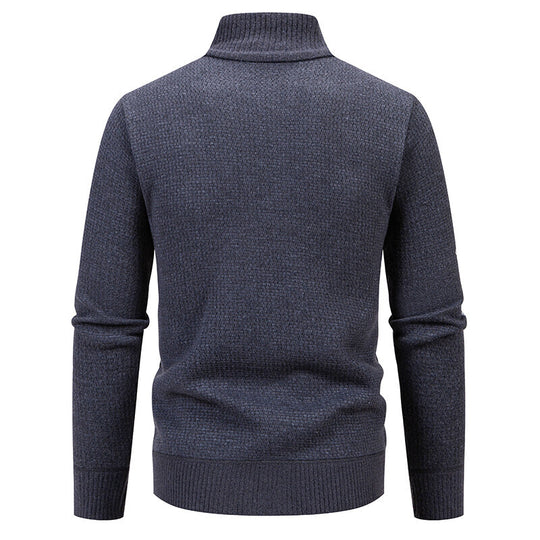 Herren Steppjacke mit hohem Kragen und praktischen Taschen EB