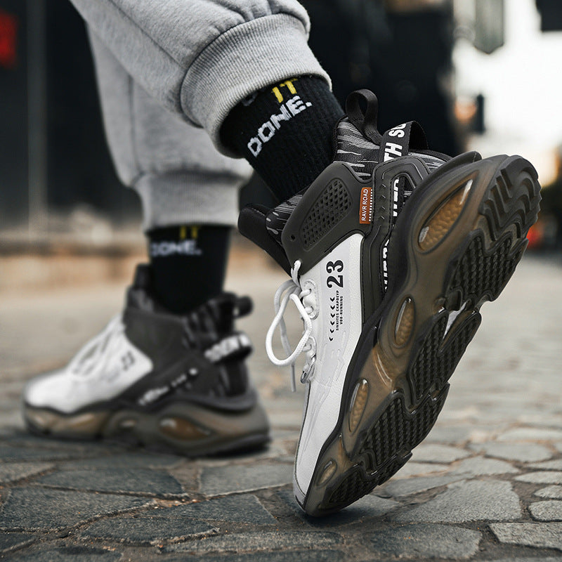 Damen Sportliche High-Top Sneakers mit stabilisierenden Features EB