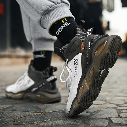Damen Sportliche High-Top Sneakers mit stabilisierenden Features EB