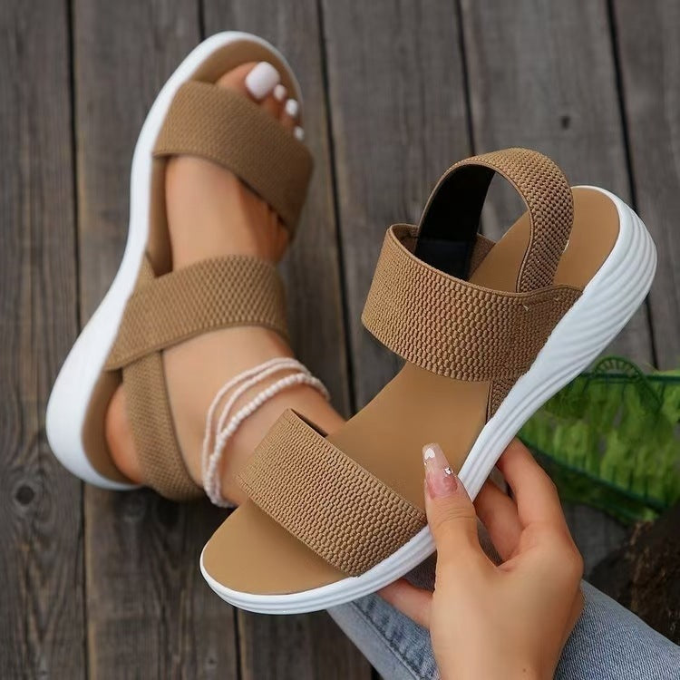Damen Sportliche Sandalen mit rutschfester Sohle und atmungsaktivem Obermaterial EB