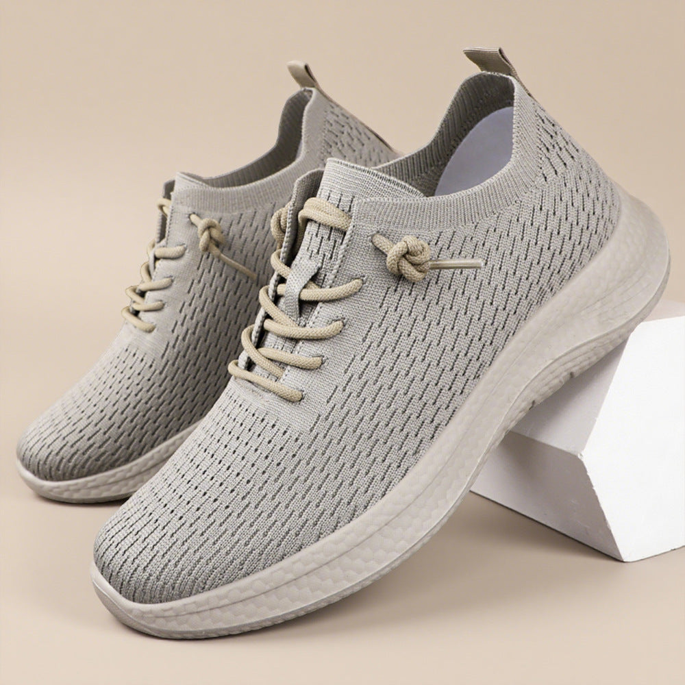 Damen Bequeme und atmungsaktive Laufschuhe mit elastischem Mesh-Obermaterial EB