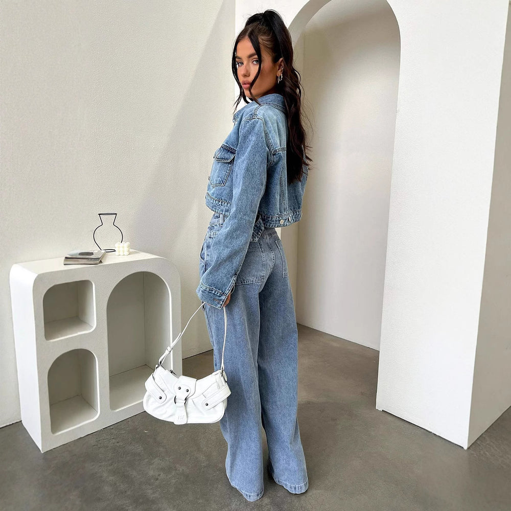 Damen Cargo-Jeans im modernen Schnitt mit praktischen Taschen EB