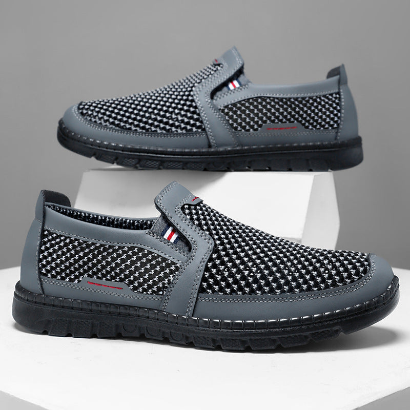Damen Komfortable und leichte Slip-On Freizeitschuhe mit atmungsaktivem Design EB