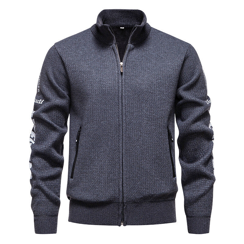 Herren Steppjacke mit hohem Kragen und praktischen Taschen EB