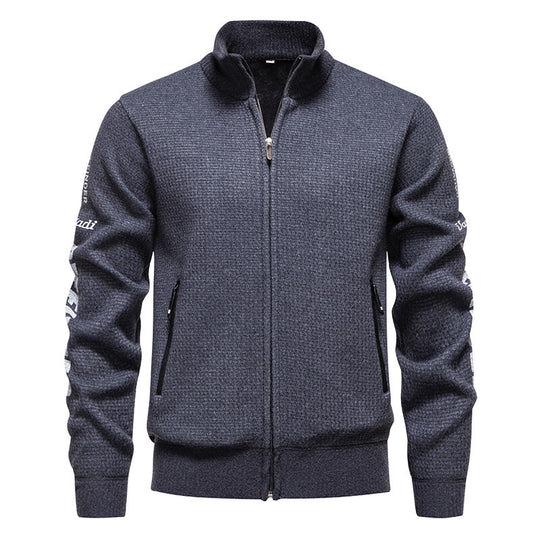 Herren Steppjacke mit hohem Kragen und praktischen Taschen EB