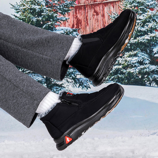 Damen Warmfutter Stiefel mit rutschfester Sohle EB