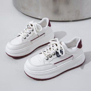 Damen Hochwertige Sportliche Plateau-Sneaker EB