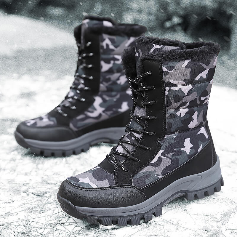 Damen Winterboots mit robustem Profil und isolierendem Futter EB