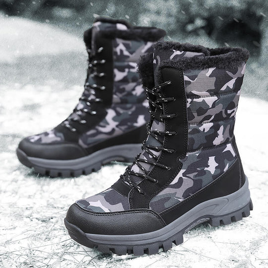 Damen Winterboots mit robustem Profil und isolierendem Futter EB