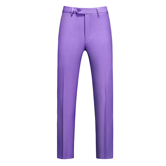 Herren nan schlanke Premium-Bügelfaltenhose mit Stretchbund und knitterarmem Gewebe EB