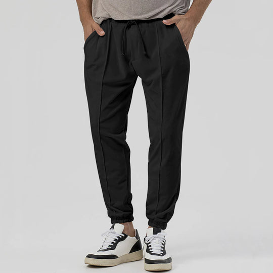 Herren Sportliche Freizeithose mit atmungsaktivem Gewebe und praktischen Seitentaschen EB