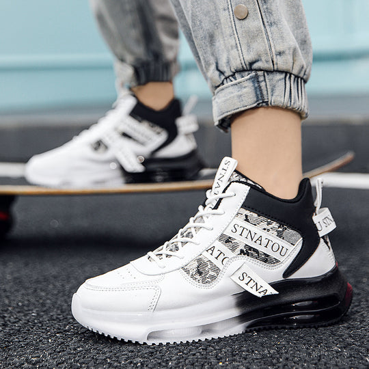 Damen Sportliche High-Top Sneakers mit innovativer Luftpolster-Dämpfung EB