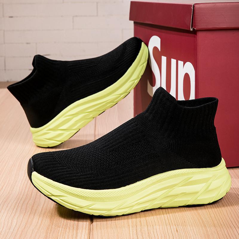 Damen Komfortable Strick-Sneaker mit flexibler Sohle EB