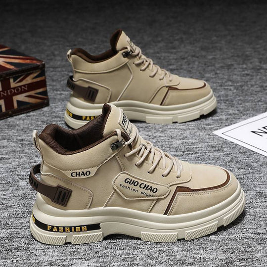 Damen High-Top Sneaker mit stabiler Sohle und modischem Design EB