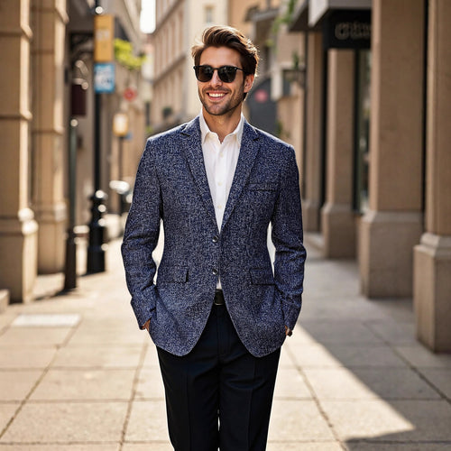 Herren eleganter Freizeitblazer EB
