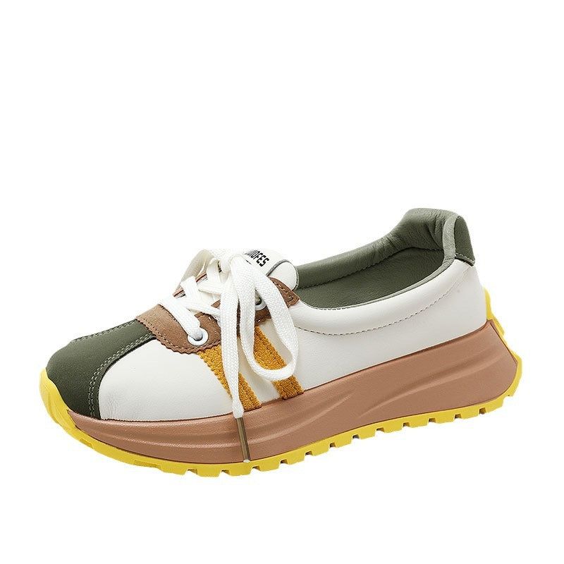 Damen Sportliche Sneaker mit metallischen Akzenten und rutschfester Sohle EB