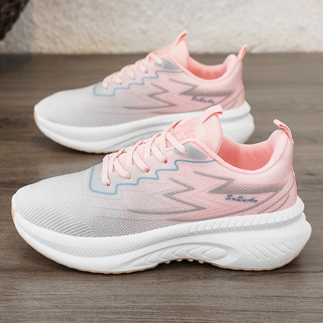 Damen Sportliche Leichtgewicht Laufschuhe mit ergonomischer Dämpfung EB