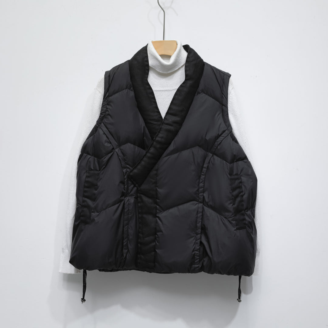 Damen Winter-Wende-Weste mit lässigem Schnitt EB