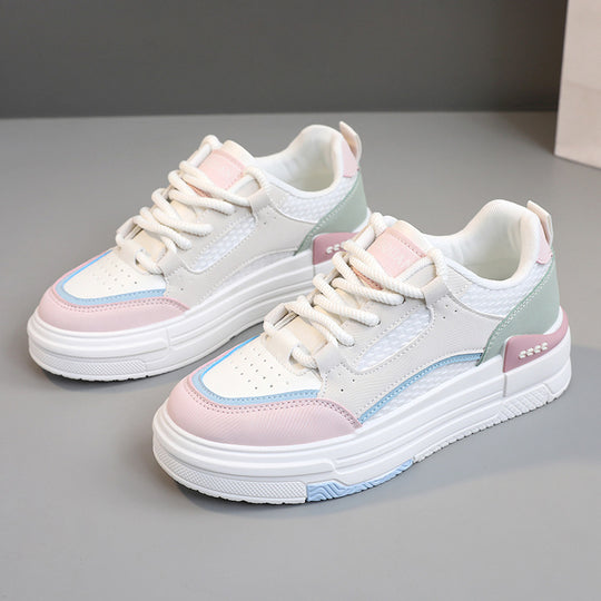 Damen sportliche Sneaker mit modischen Akzenten und dämpfendem Sohlenprofil EB