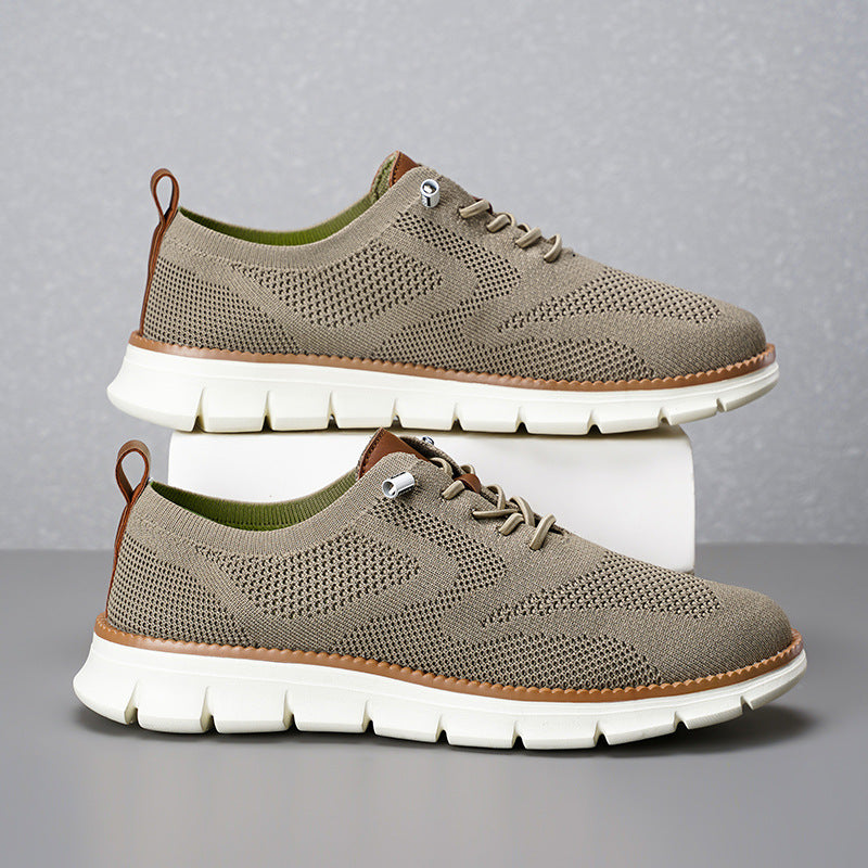 Damen Atmungsaktive Sport-Sneaker mit elastischem Obermaterial EB