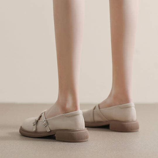 Damen Ballerinas mit modernem Riemenverschluss und Komfortsohle EB