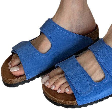 Damen Komfortable Clogs mit verstellbarem Riemchen EB