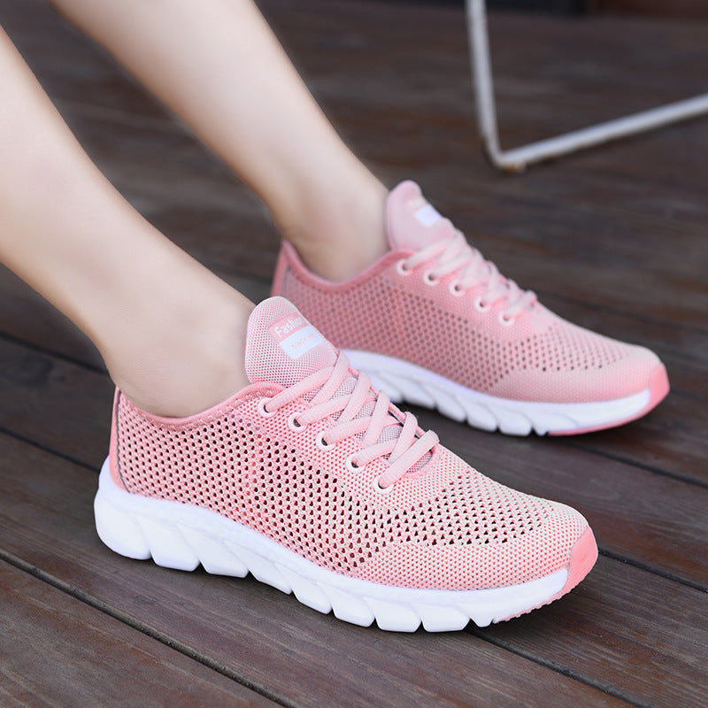 Damen Lauf- und Freizeitschuhe mit atmungsaktivem Obermaterial und flexibler Sohle EB