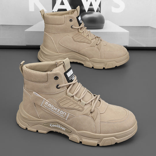 Damen robuste High-Top Winterstiefel mit isolierendem Innenfutter und rutschfester Sohle EB