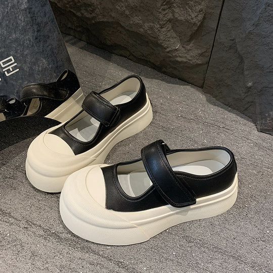 Damen Komfortable Slip-On Sneaker mit praktischem Klettverschluss EB