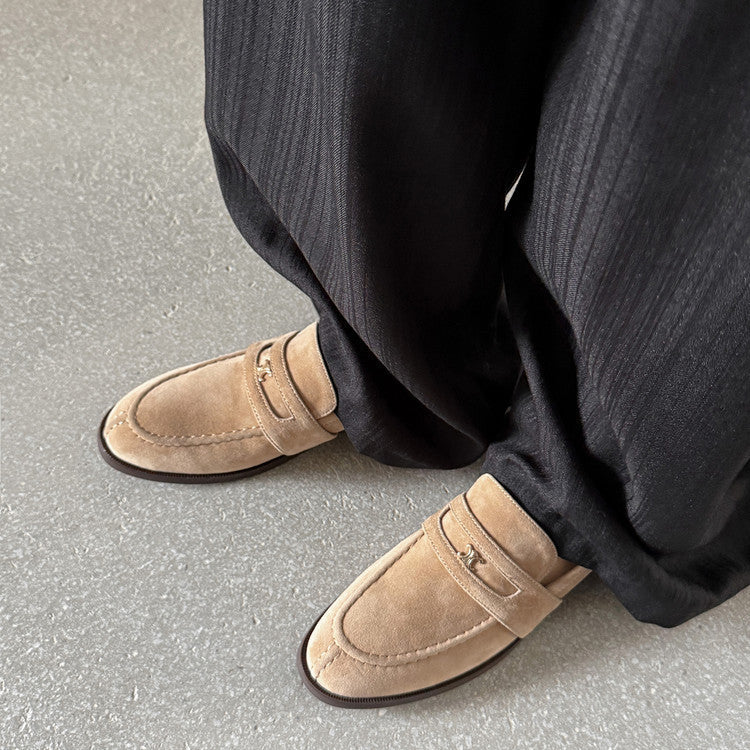 Damen Elegante und komfortable Schuhe im Loafer-Stil EB