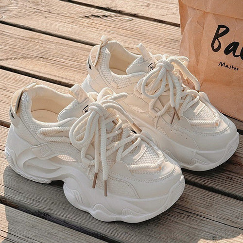 Damen Sportliche Sneakers mit einzigartigem Komfort-Design und atmungsaktiver Mesh-Oberfläche EB