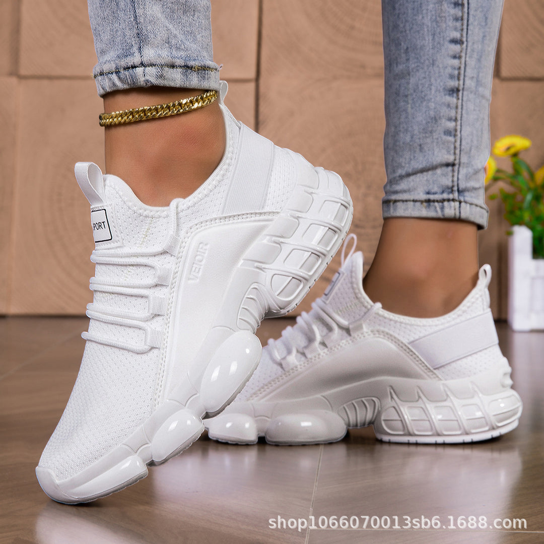 Damen Sportliche Laufschuhe mit stoßdämpfendem Obermaterial und atmungsaktiver Konstruktion EB