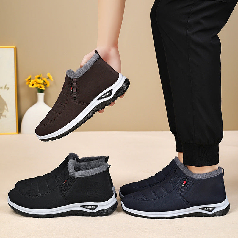 Damen Thermo-Stiefel mit Warmfutter und flexiblem Gummizug EB