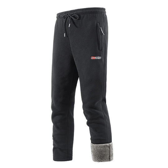 Herren Thermo‑Fleecehose mit hochfloriger Sherpa‑Innenfütterung und Reißverschlusstaschen EB