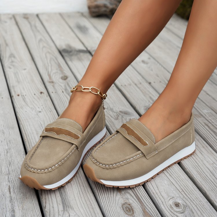 Damen Elegante und bequeme Mokassins EB