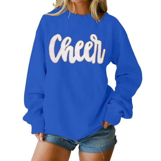 Damen Sweatshirt mit originellem Schriftzug EB