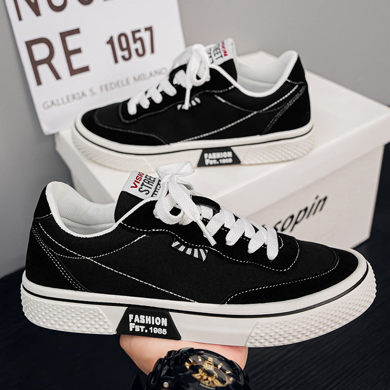 Damen modische Sneaker mit sportlichem Design und dämpfender Sohle EB